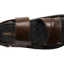 Savelli Sebastian Mens Leather Adjustable Sandals Made In Brazil