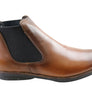 Savelli Hans Mens Comfort Leather Chelsea Dress Boots Made In Brazil