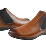 Savelli Hans Mens Comfort Leather Chelsea Dress Boots Made In Brazil
