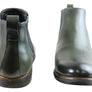 Savelli Hans Mens Comfort Leather Chelsea Dress Boots Made In Brazil
