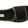 Dearfoams Mens Cooper Quilted Terry Adjustable Strap Slippers