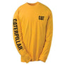Caterpillar Mens Trademark Banner Long Sleeve Top