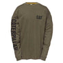 Caterpillar Mens Trademark Banner Long Sleeve Top