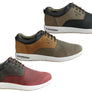 Ferricelli Burke Mens Leather Lace Up Casual Shoes Made In Brazil