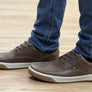 Bradok Vernon Low Mens Comfortable Leather Casual Shoes Made In Brazil