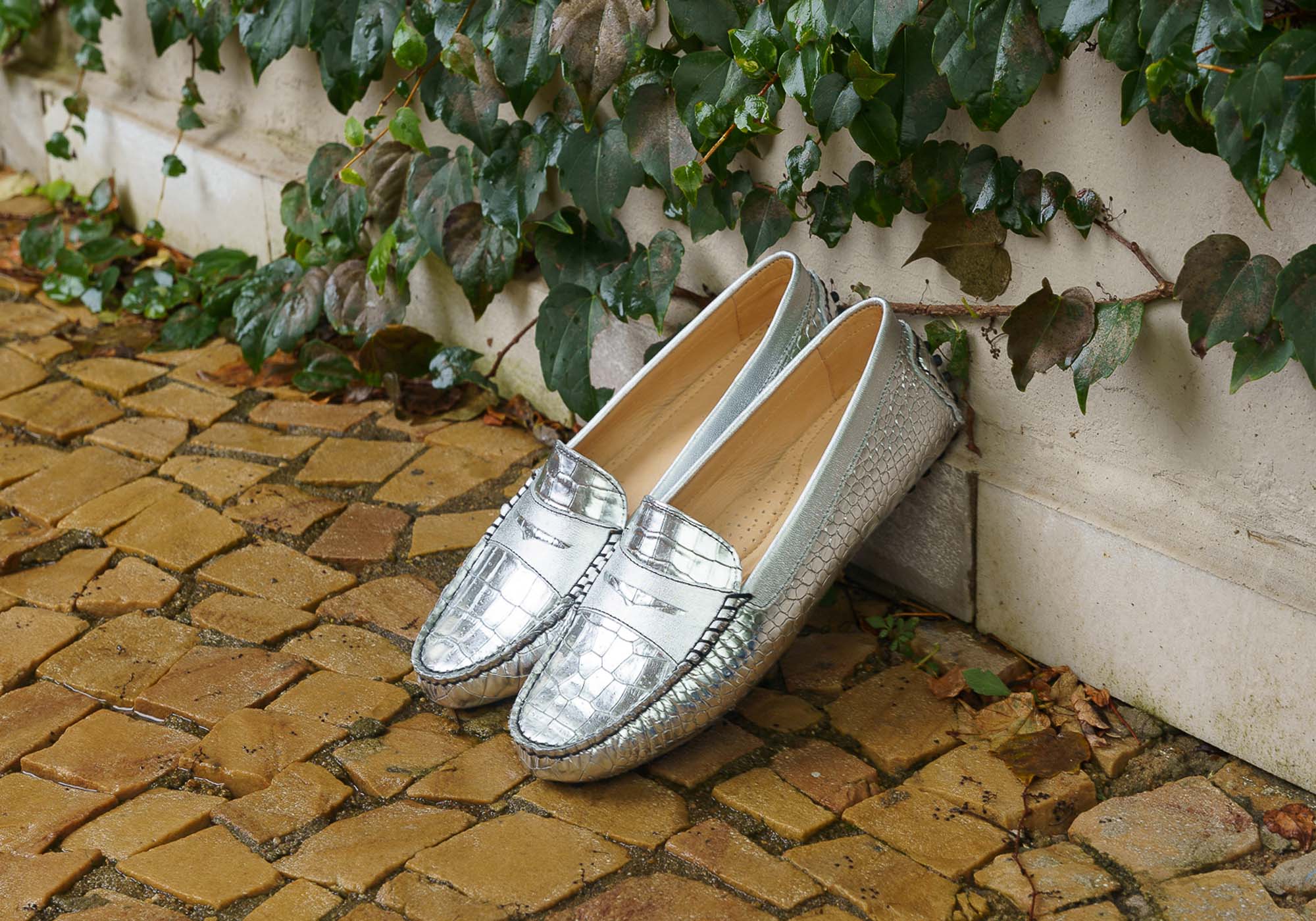 Savelli Stephanie Womens Comfort Leather Loafer Shoes Made In Brazil
