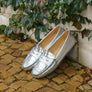 Savelli Stephanie Womens Comfort Leather Loafer Shoes Made In Brazil