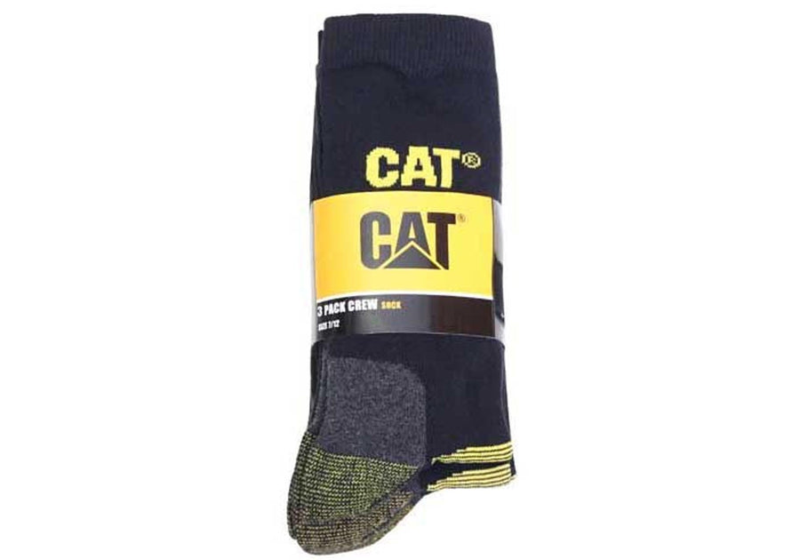 3 Pairs of Caterpillar Mens Everyday Essential Socks