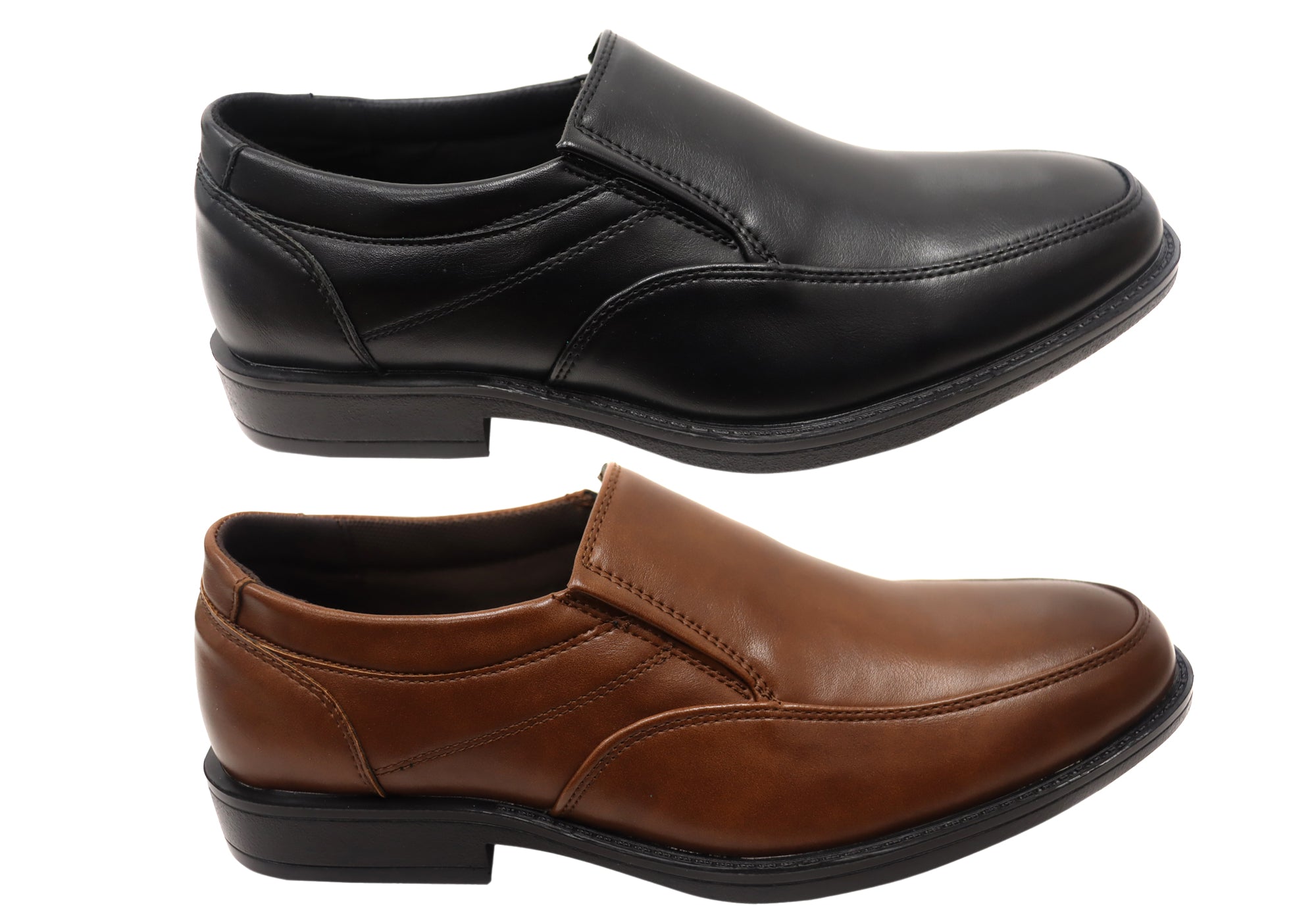 Woodlands Fjords Mens Comfortable Slip On Dress Shoes