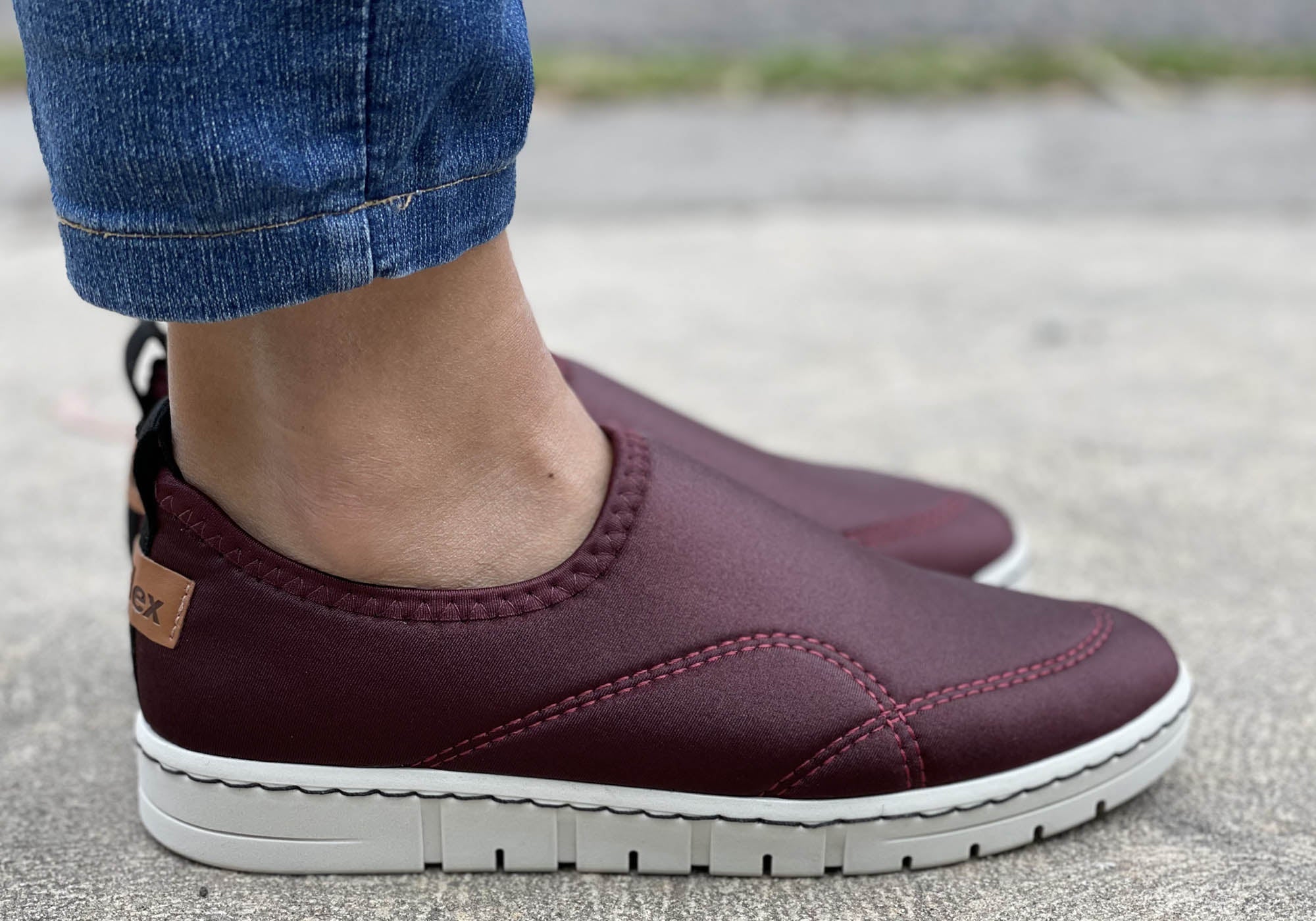 Usaflex Lexi Womens Comfortable Cushioned Slip On Shoes Made In Brazil