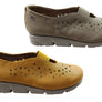 Flex & Go Anouk Womens Comfortable Leather Shoes Made In Portugal