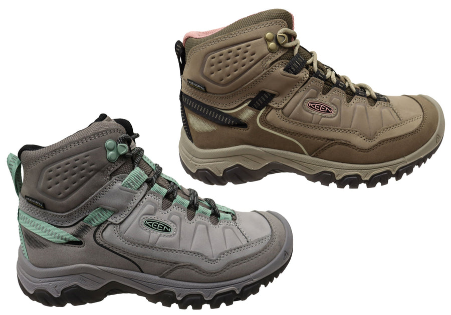 Keen Womens Comfortable Targhee IV Mid Waterproof Hiking Boots