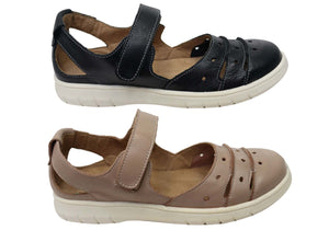 Balatore Dallas Womens Comfortable Brazilian Mary Jane Leather Shoes
