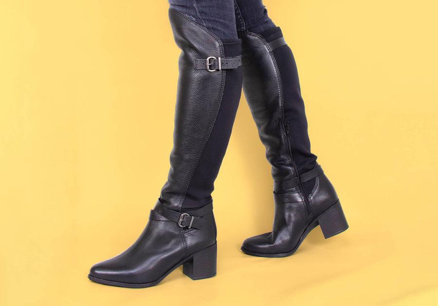 Bottero Allie Womens Comfort Leather Knee High Boots Made In Brazil