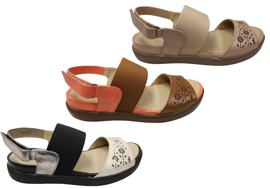 Opananken Alisha Womens Comfortable Brazilian Leather Sandals