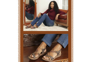 New Face Bellis Womens Comfortable Leather Sandals Made In Brazil