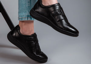 Planet Shoes Reflex Womens Comfortable Leather Adjustable Strap Shoes