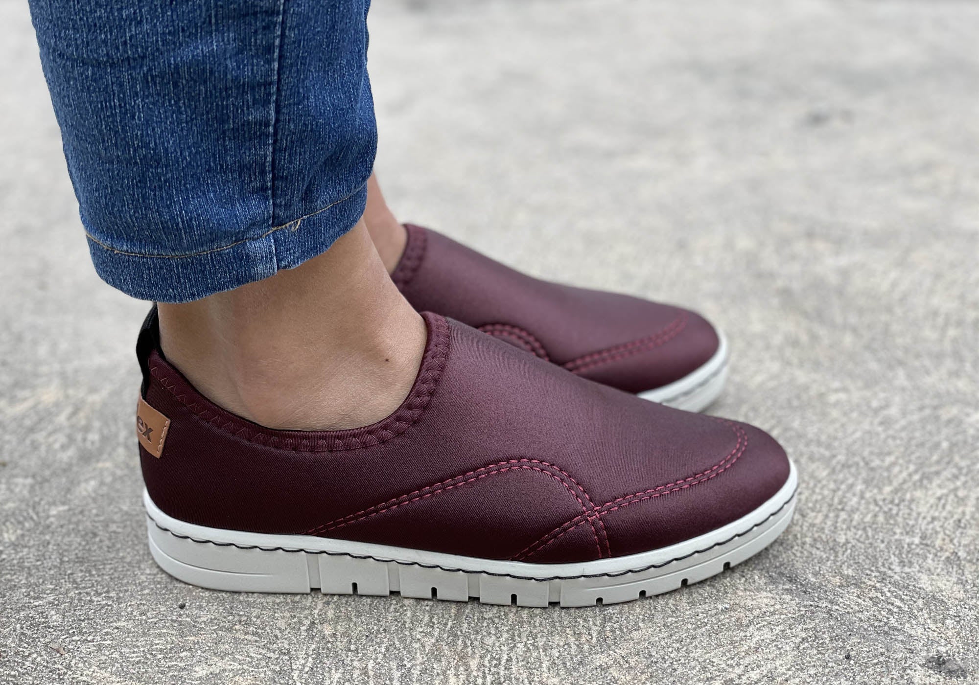 Usaflex Lexi Womens Comfortable Cushioned Slip On Shoes Made In Brazil
