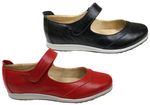Opananken Trixy Womens Comfortable Brazilian Leather Mary Jane Shoes