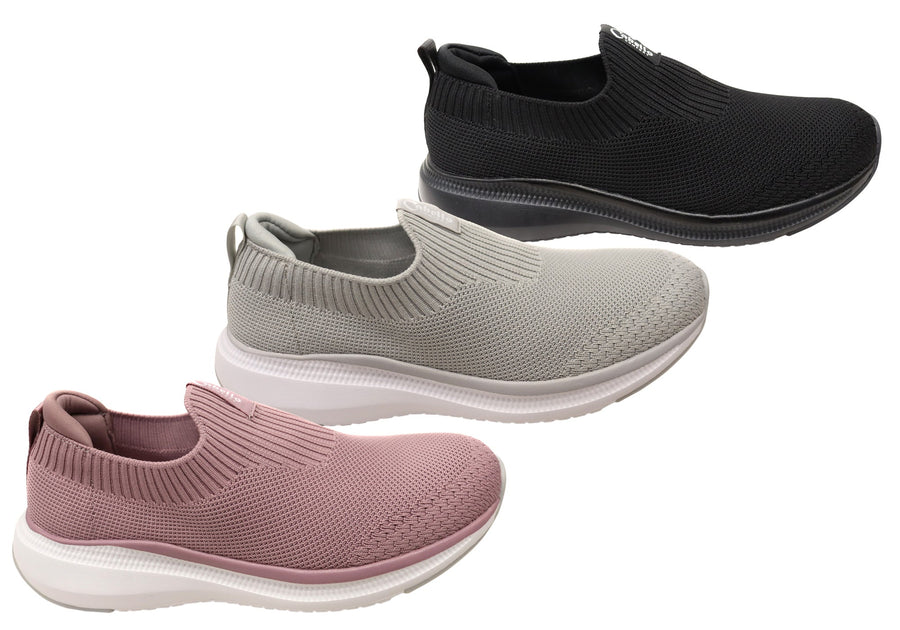 Cabello Comfort Stride Womens Comfortable Slip On Shoes