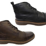 Democrata Newman Mens Brazilian Comfortable Leather Lace Up Boots