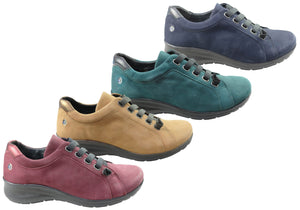 Flex & Go Evolve Womens Comfortable Leather Shoes Made In Portugal