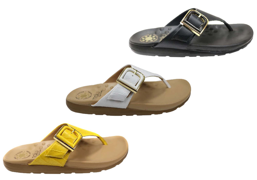 Malu Supercomfort Vaniya Womens Comfort Thongs Sandals Made In Brazil