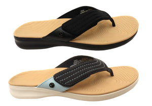 Revere Kauai Womens Comfortable Supportive Thongs Sandals