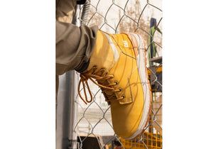 Caterpillar Mens Leather Impact Zip Carbon Composite Toe Work Boots