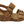 Comfortiva Erlina Womens Comfort Footbed Wide Leather Wedge Sandals