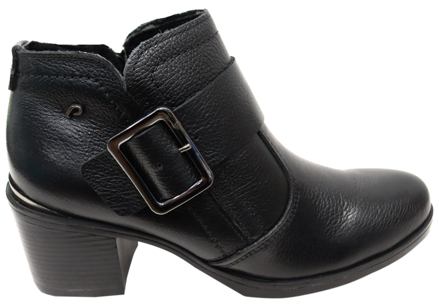 Pegada Macey Womens Comfortable Brazilian Leather Ankle Boots