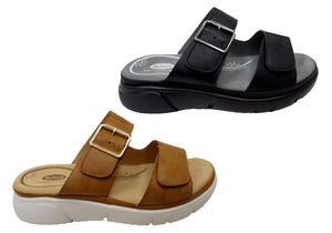 Scholl Orthaheel Rage Womens Comfortable Slides Sandals