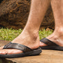 Pegada Arizona Mens Leather Comfortable Thongs Sandals Made In Brazil