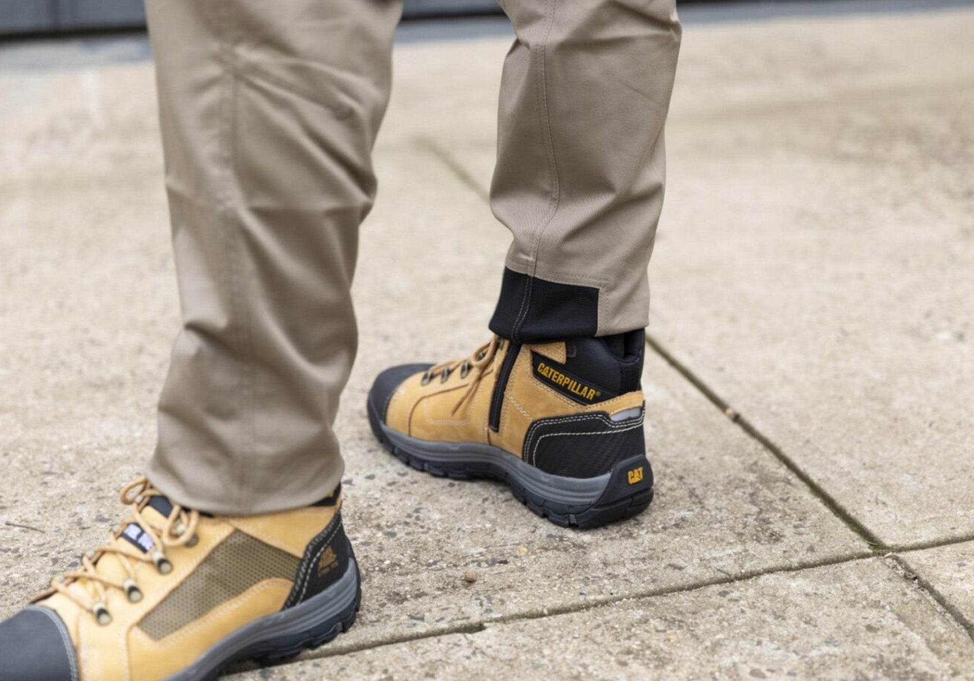 Caterpillar Convex ST Mid Mens Comfortable Steel Cap Work Boots