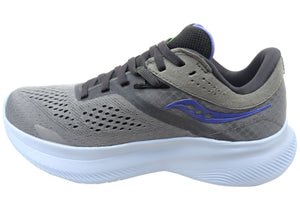 Saucony Womens Ride 16 Comfortable Lace Up Athletic Shoes