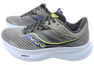 Saucony Womens Ride 16 Comfortable Lace Up Athletic Shoes