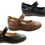 Bottero Laura Womens Comfortable Leather Shoes Made In Brazil