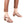 Usaflex Cassandra Womens Comfortable Leather Mid Heel Sandals