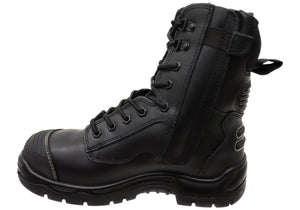 KingGee Mens Phoenix 8Z Met Safety Work Boots