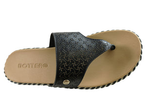 Bottero Bahamas Womens Comfort Leather Thongs Made In Brazil