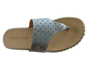 Bottero Bahamas Womens Comfort Leather Thongs Made In Brazil