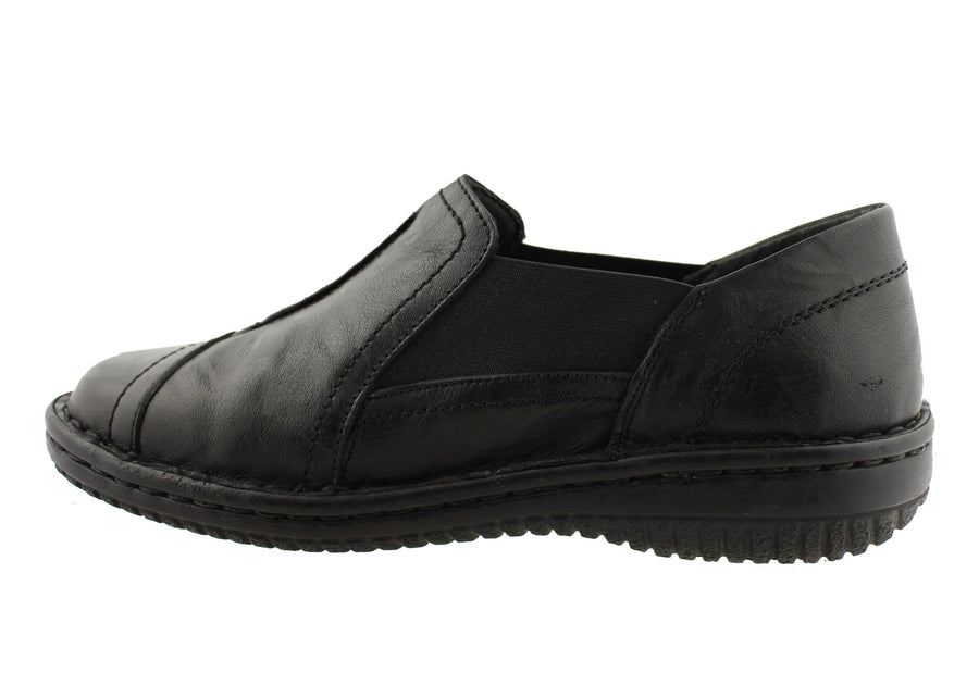 Cabello Comfort Womens 761-27 Leather Shoes Made In Turkey