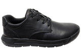 Align Erwin Mens Supportive Leather Wide Fit Comfortable Lace Up Shoes