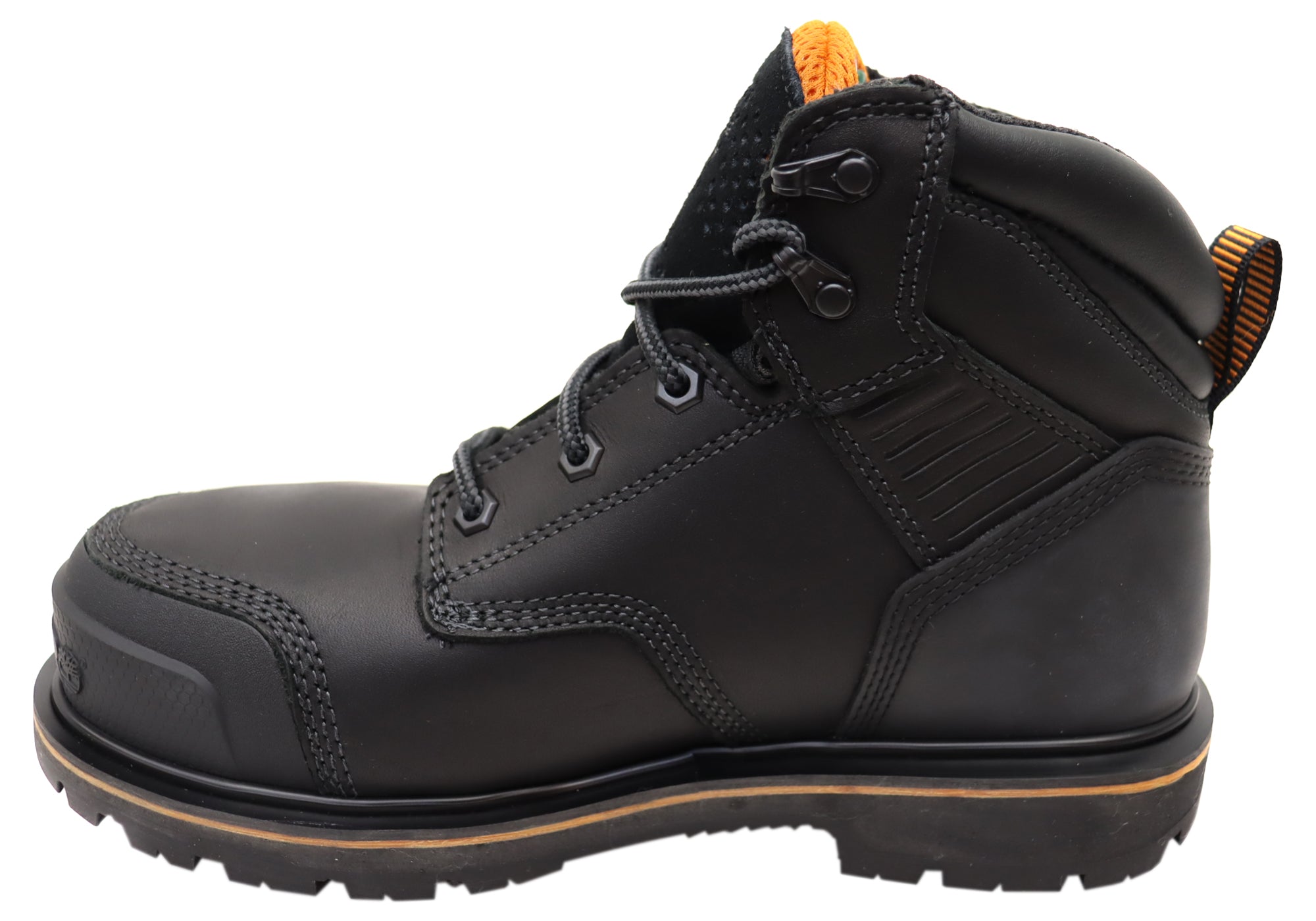 Timberland Mens Pro Ballast 6 Inch Steel Toe Leather Work Boots