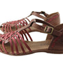 New Face Jazaline Womens Comfortable Closed Toe Leather Sandals