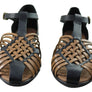 New Face Jazaline Womens Comfortable Closed Toe Leather Sandals