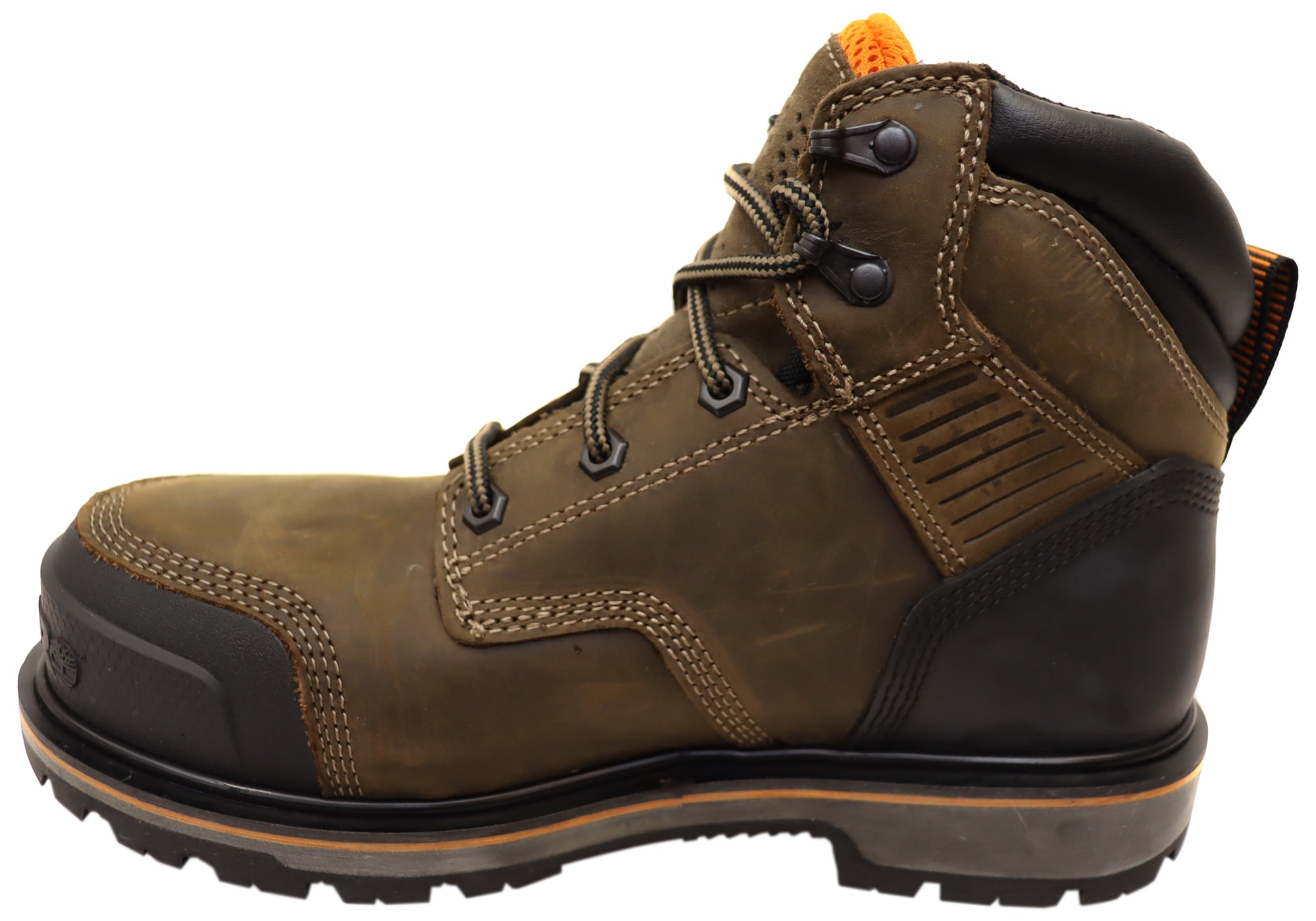 Timberland Mens Pro Ballast 6 Inch Steel Toe Leather Work Boots