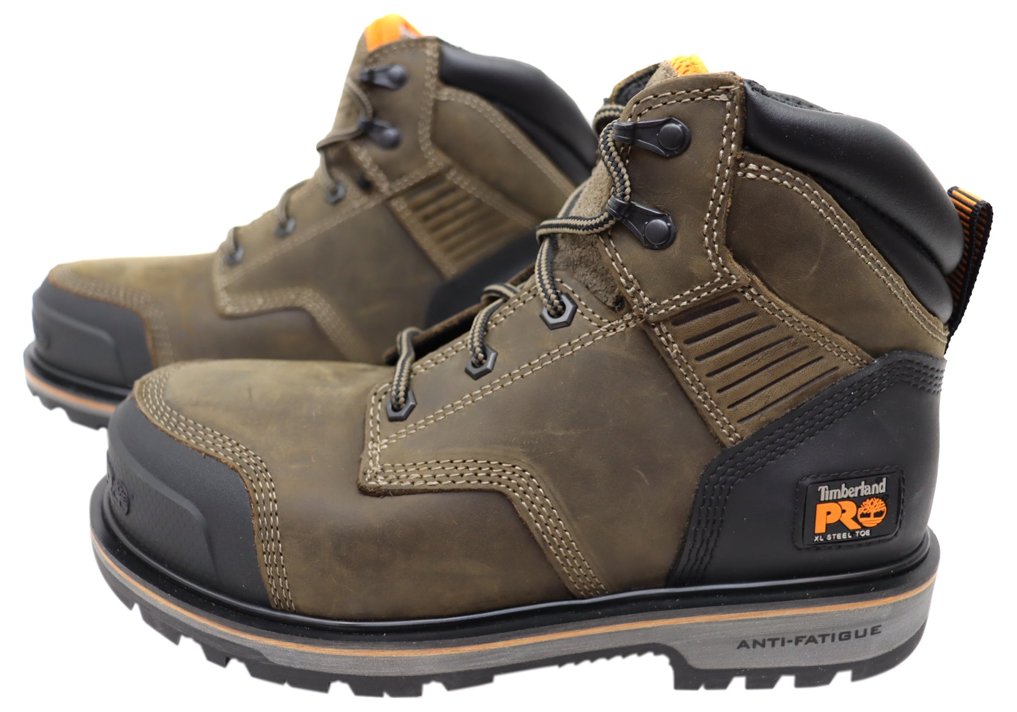 Timberland Mens Pro Ballast 6 Inch Steel Toe Leather Work Boots
