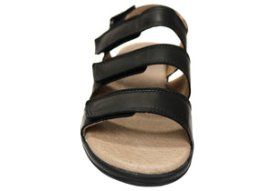 Flex & Go Renay Womens Comfortable Leather Sandals Made In Portugal