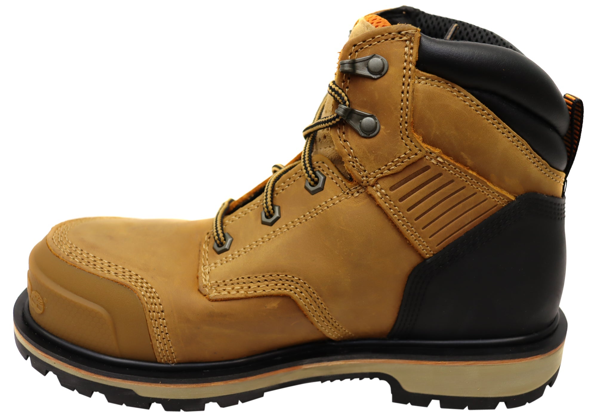 Timberland Mens Pro Ballast 6 Inch Steel Toe Leather Work Boots
